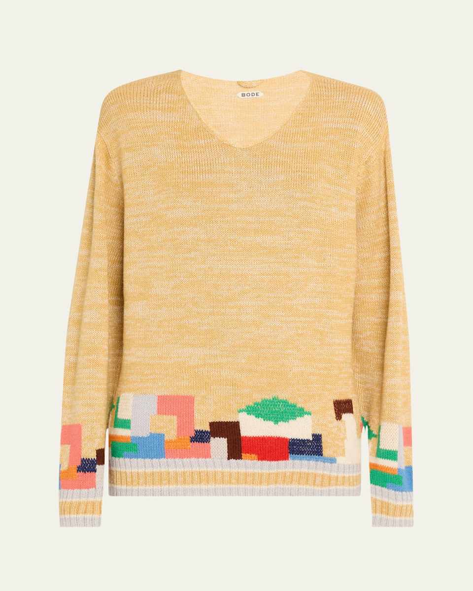 Swatch Abstract Knit Sweater